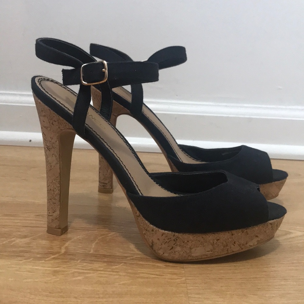 Beautiful high heels shoes